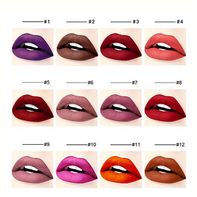 43 Colors Long Lasting High Pigment Matte Liquid Lipstick